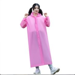 eva rain coat - Pink