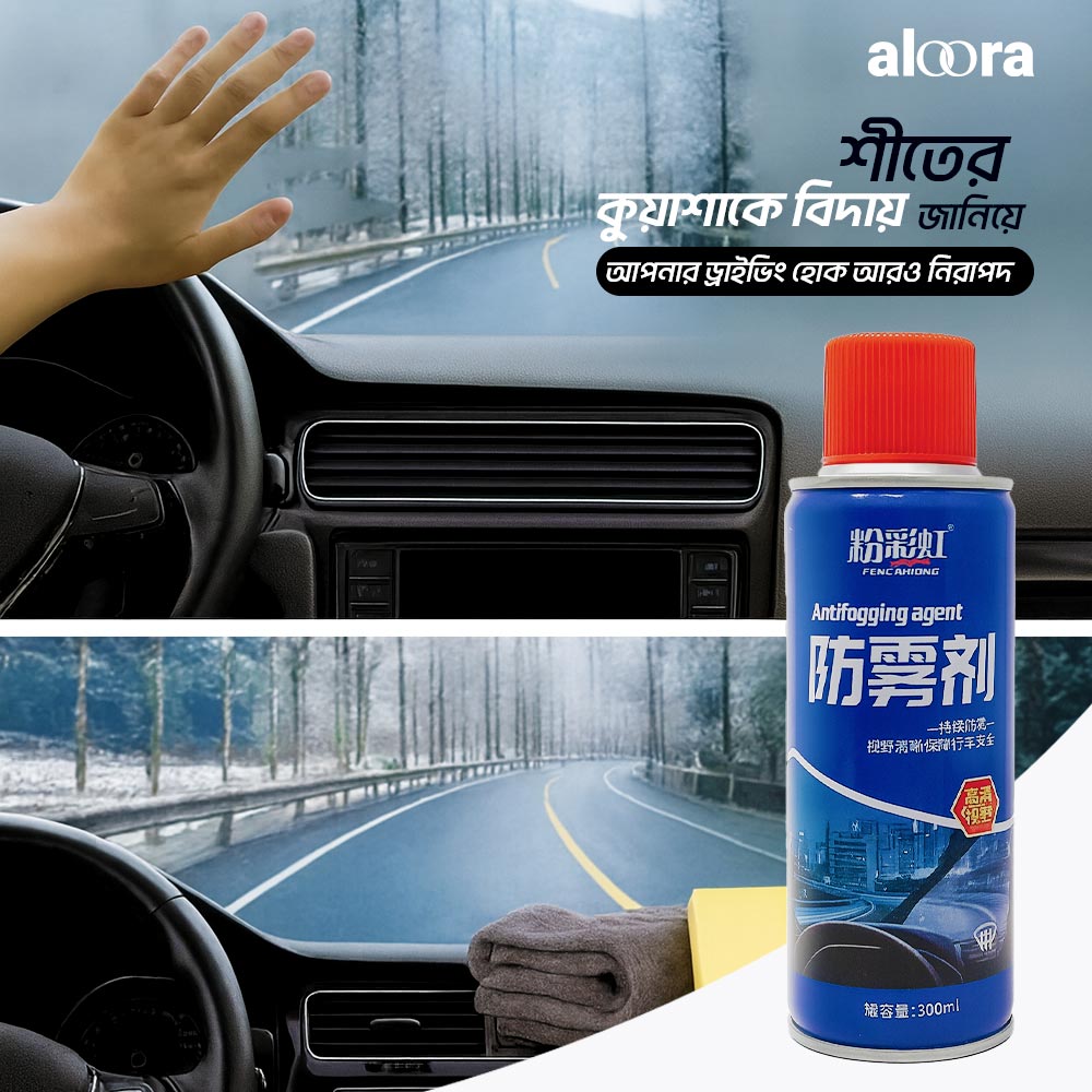 Anti fog spray