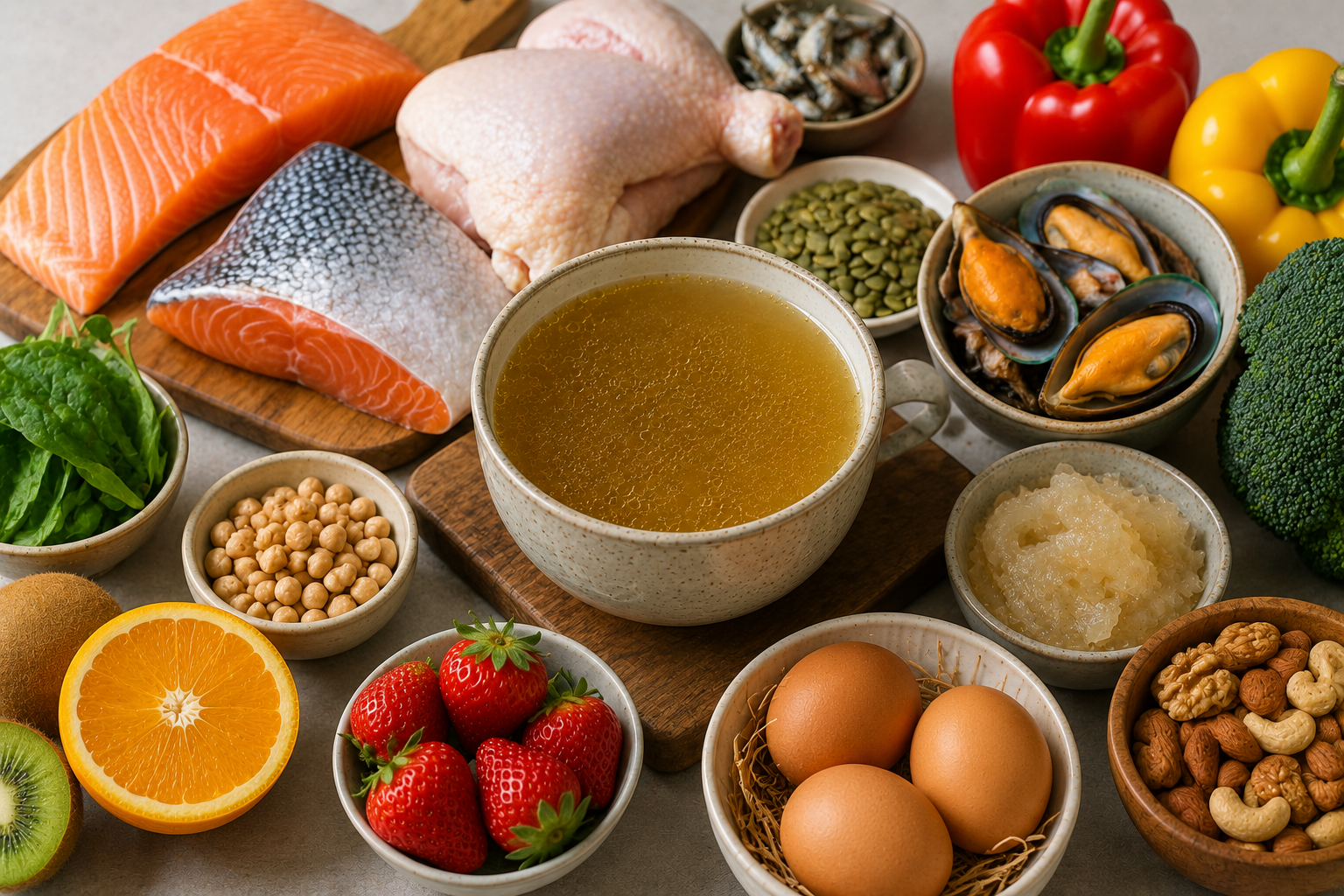 Foods Rich in Collagen Naturally