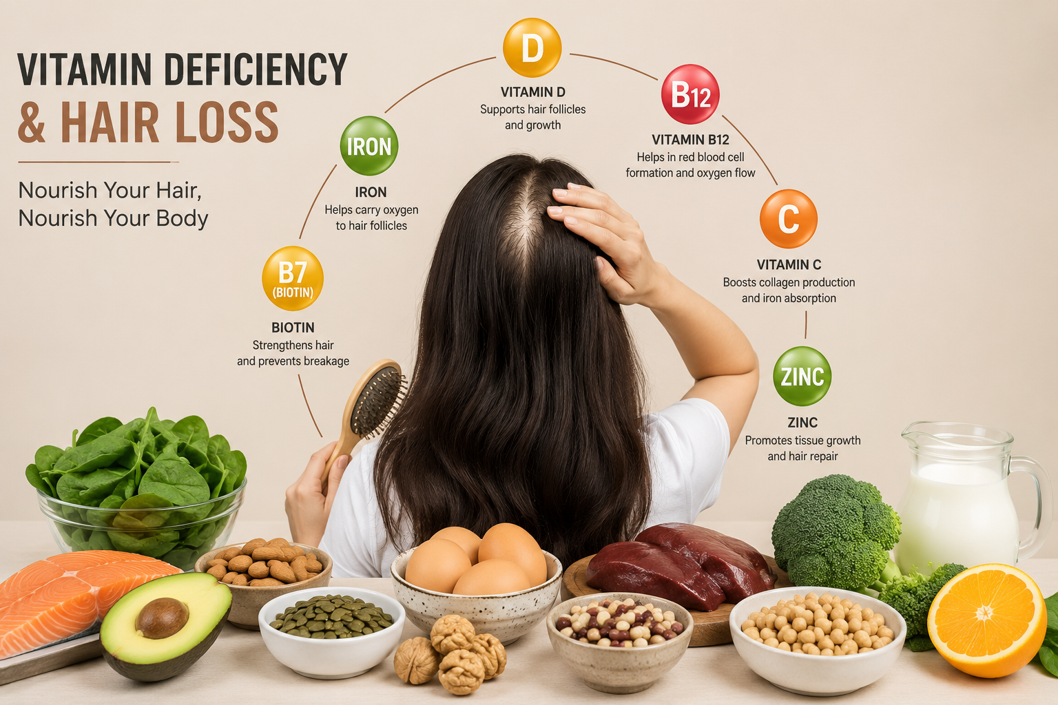 Vitamin Deficiency and Hair Loss Guide